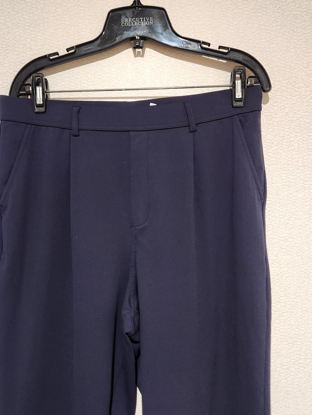 Halara Flex DayStretch High Waisted Pocket Flare Pants Midnight Blue Large - Picture 6 of 11